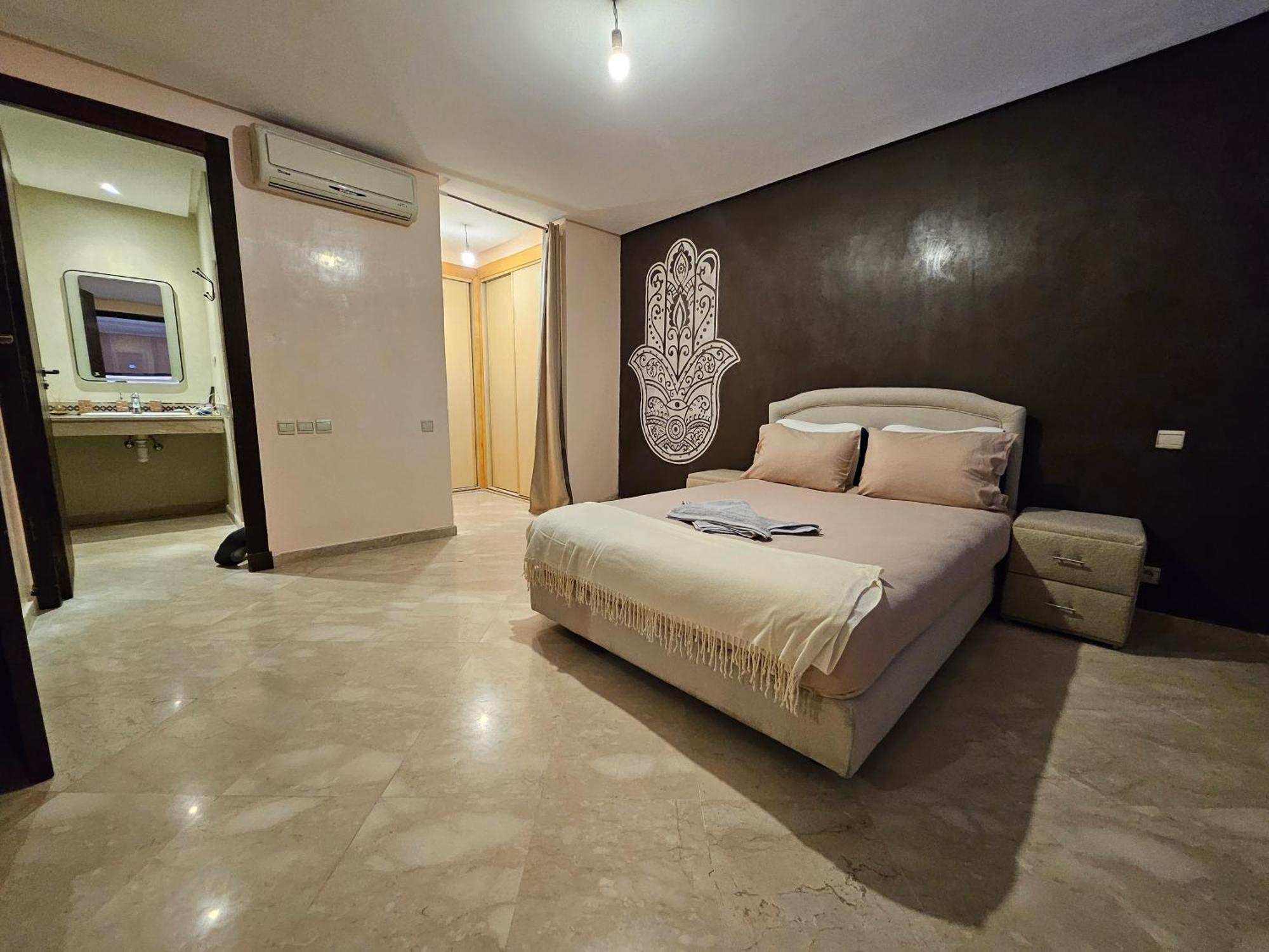 Charmant Duplex Au Coeur De Gueliz, Quartier Haut De Gamme De Marrakech Marrakesh Exterior foto
