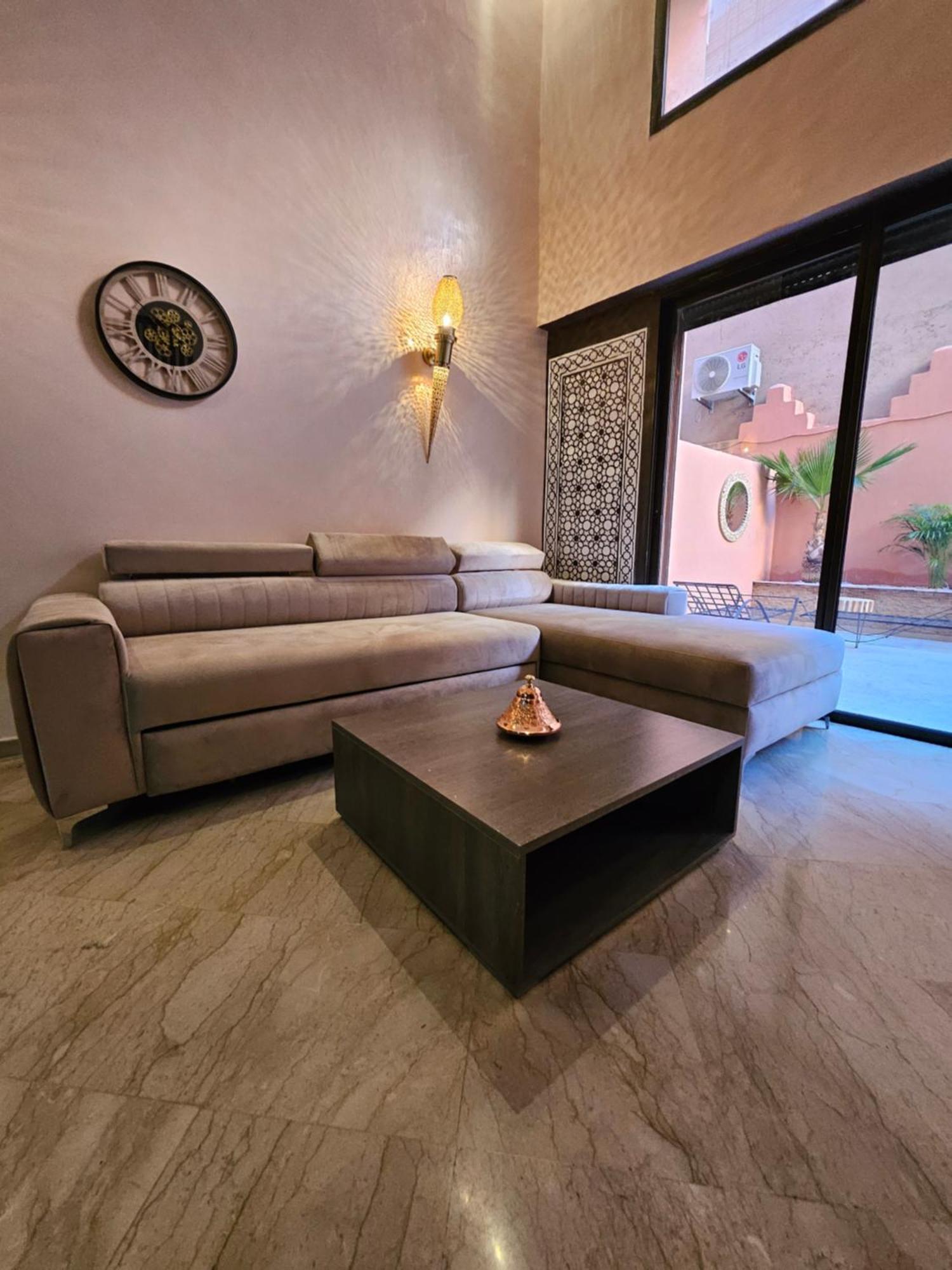 Charmant Duplex Au Coeur De Gueliz, Quartier Haut De Gamme De Marrakech Marrakesh Exterior foto